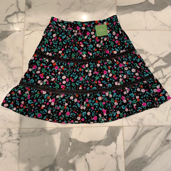 🔥hp/just in/💵firm🔥 Gorgeous 100% Silk KS Skirt - Picture 2 of 6
